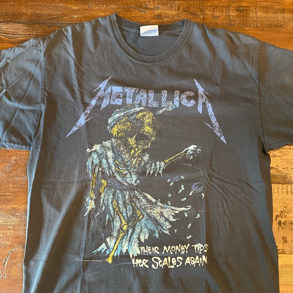 Metallica band tee